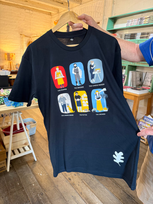 Seasons Tee - Navy