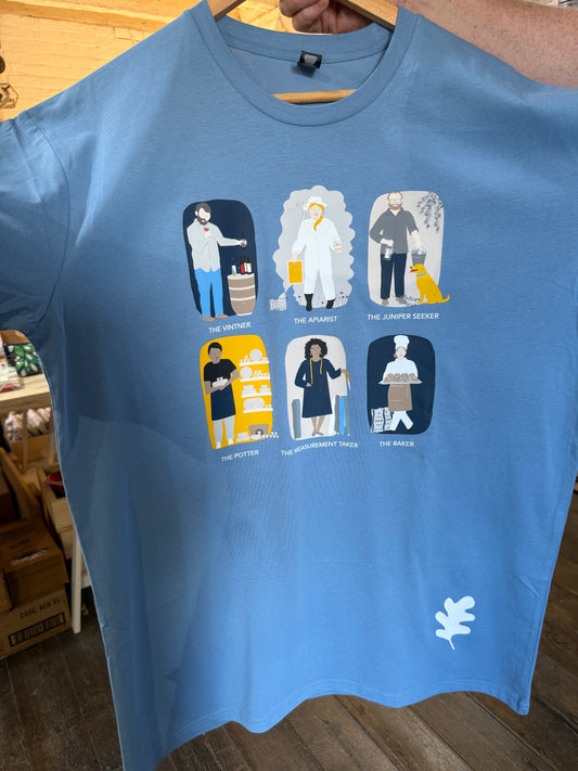 Seasons Tee - Petrol