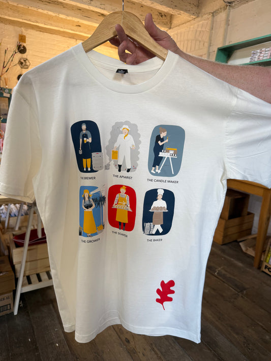 Seasons Tee - Oatmeal