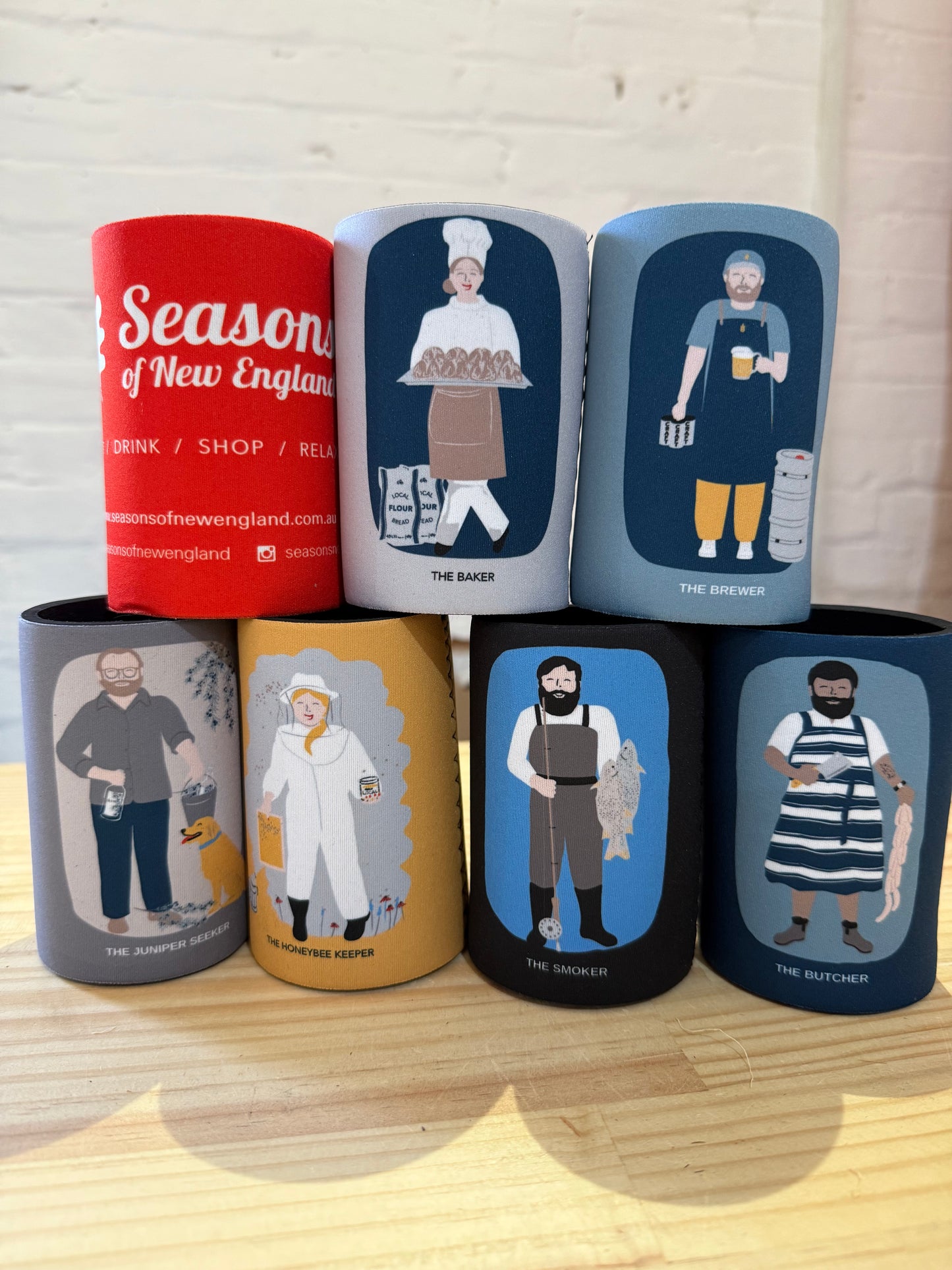 Seasons Stubby Holder - 7 Options