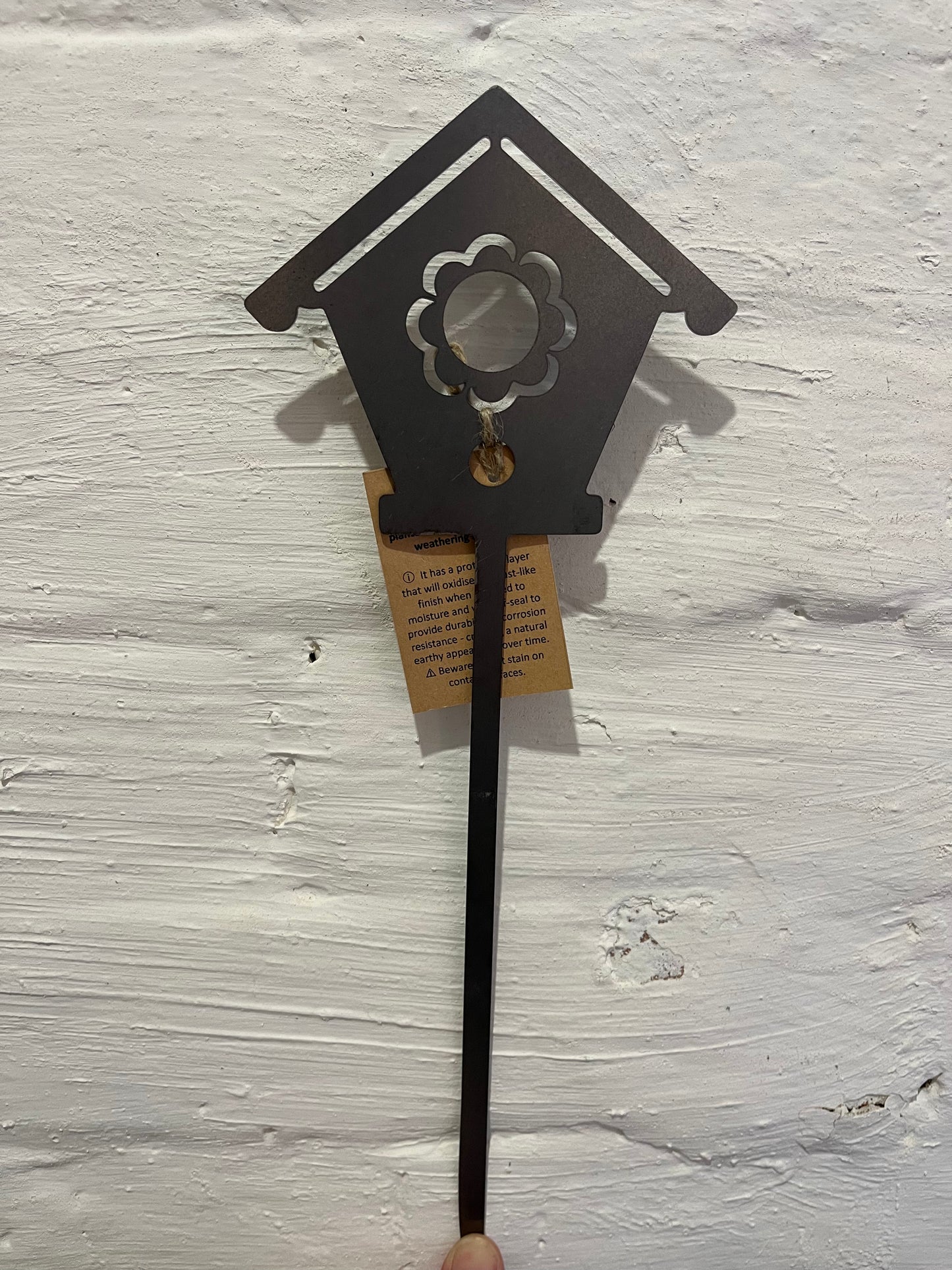 House on a spike garden art by Design 2 Fab