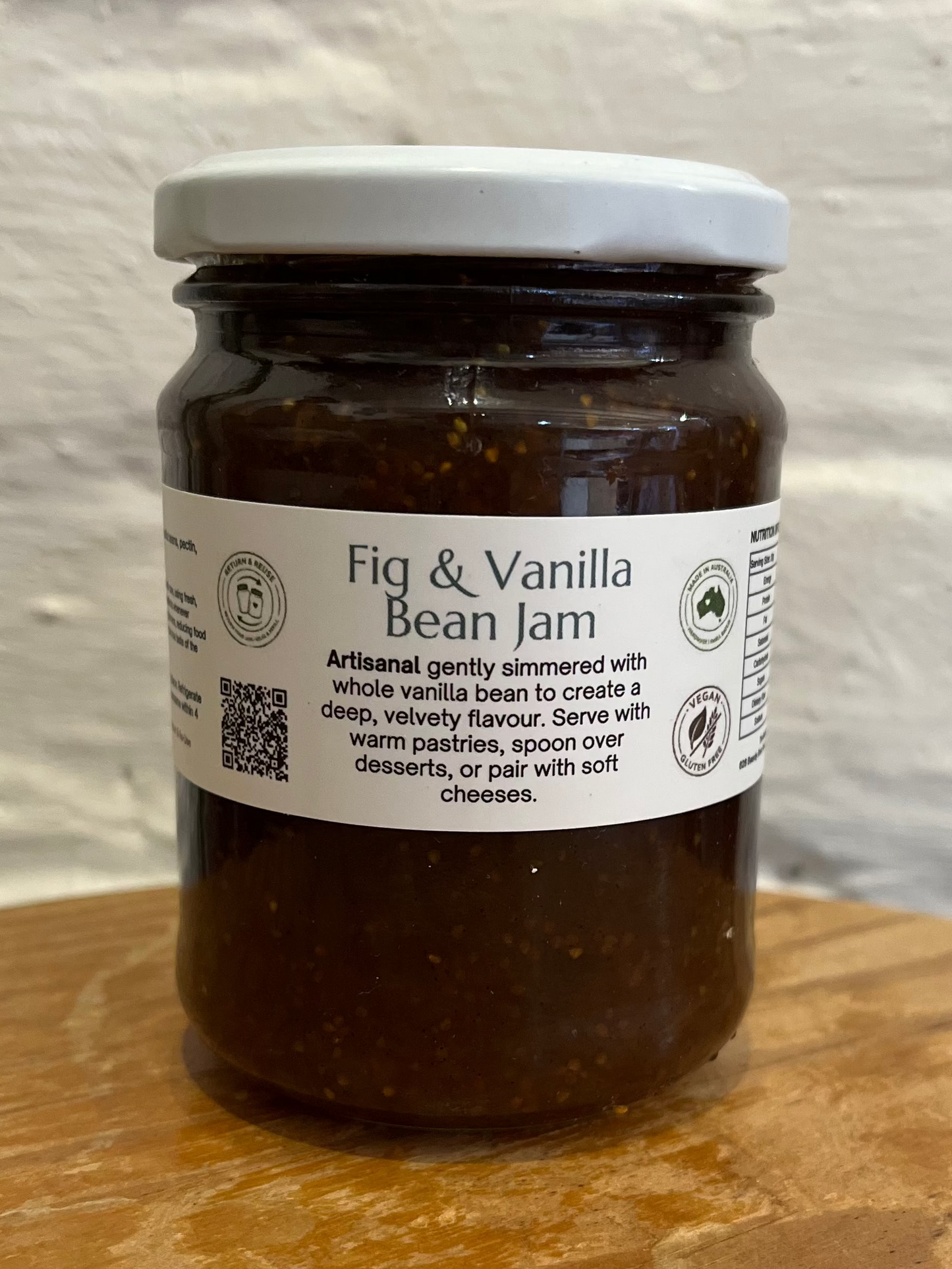 Fig & Vanilla Bean Jam by The Seasonal Companion