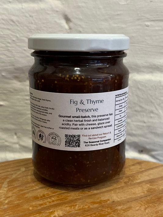 Fig & Thyme Preserve by The Seasonal Companion