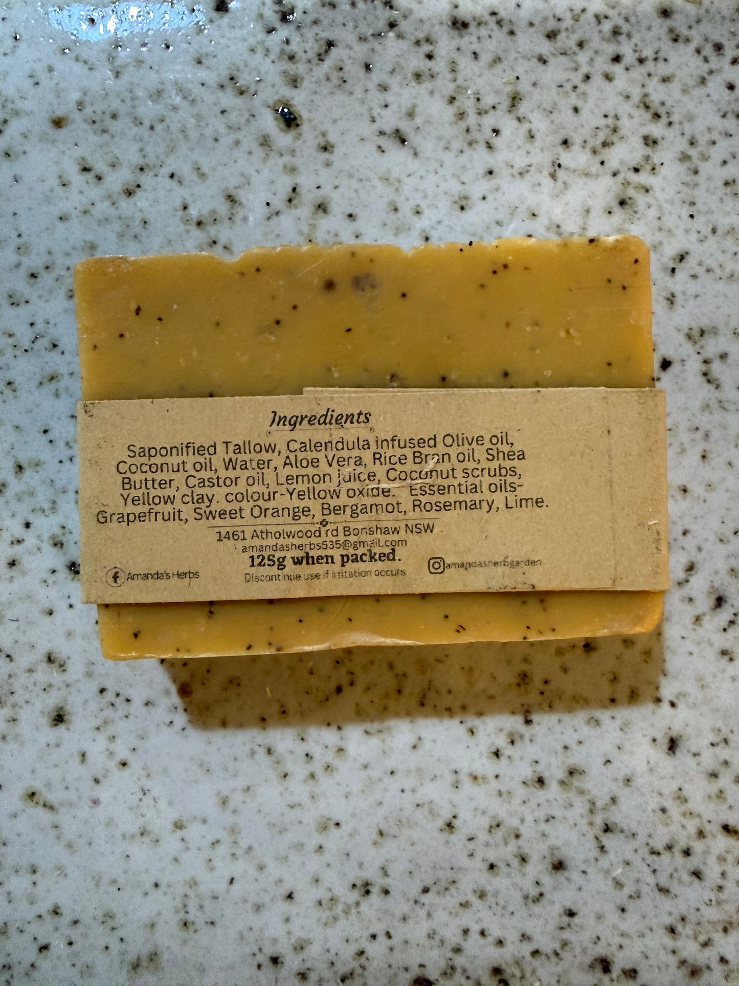 Gritty Gardener's Soap by Amanda's Herbs