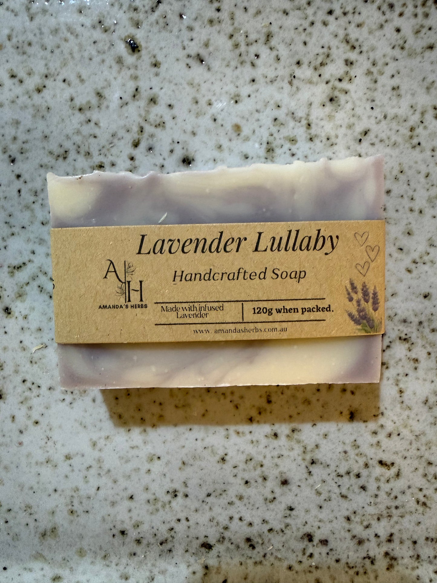 Lavender Lullaby Soap by Amanda's Herbs