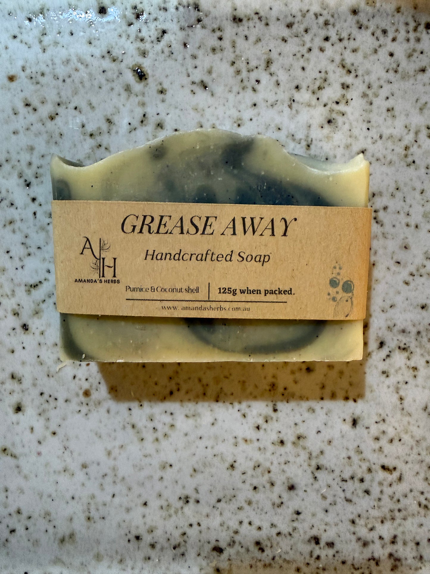 Grease Away Soap by Amanda's Herbs