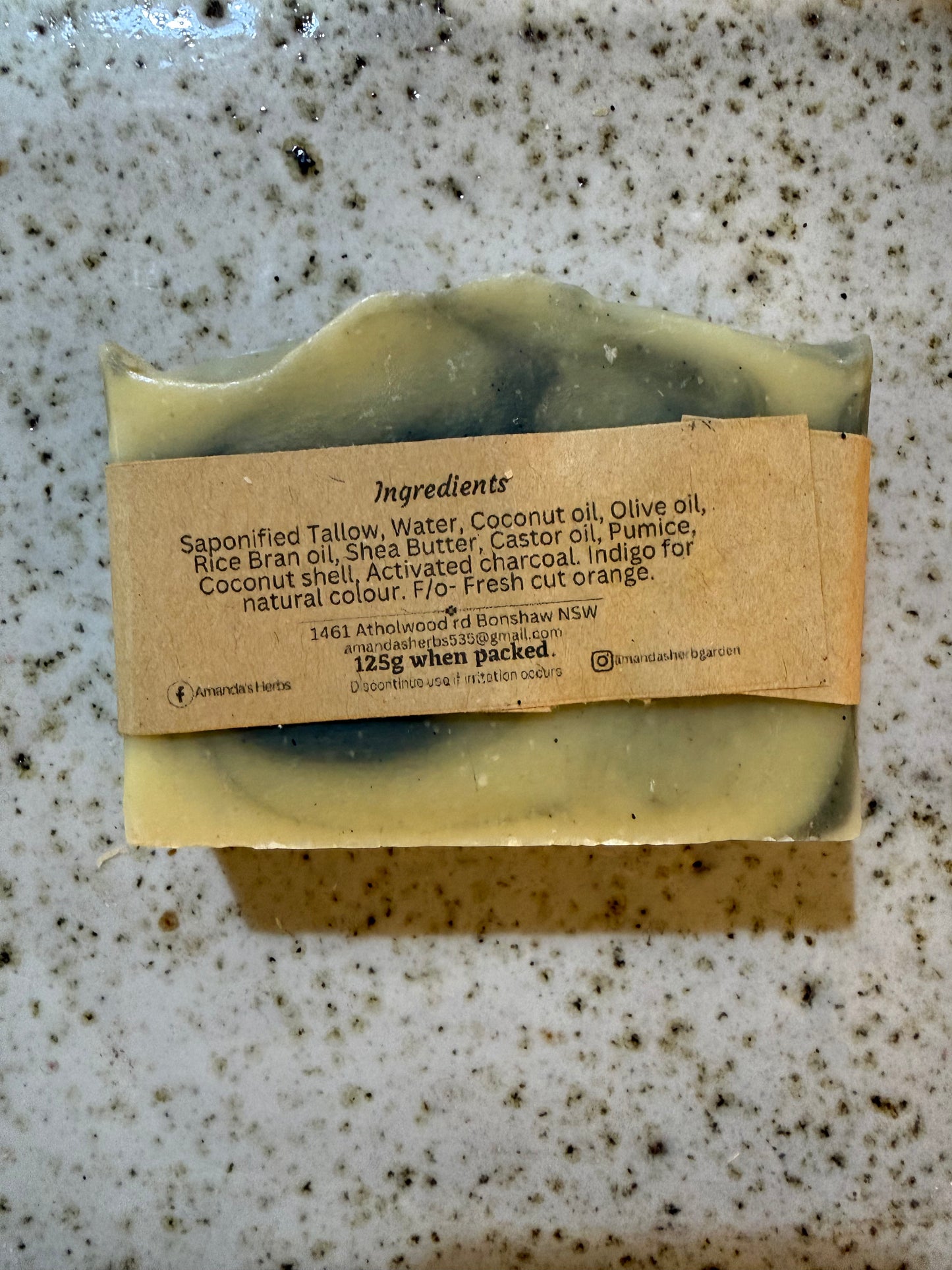 Grease Away Soap by Amanda's Herbs