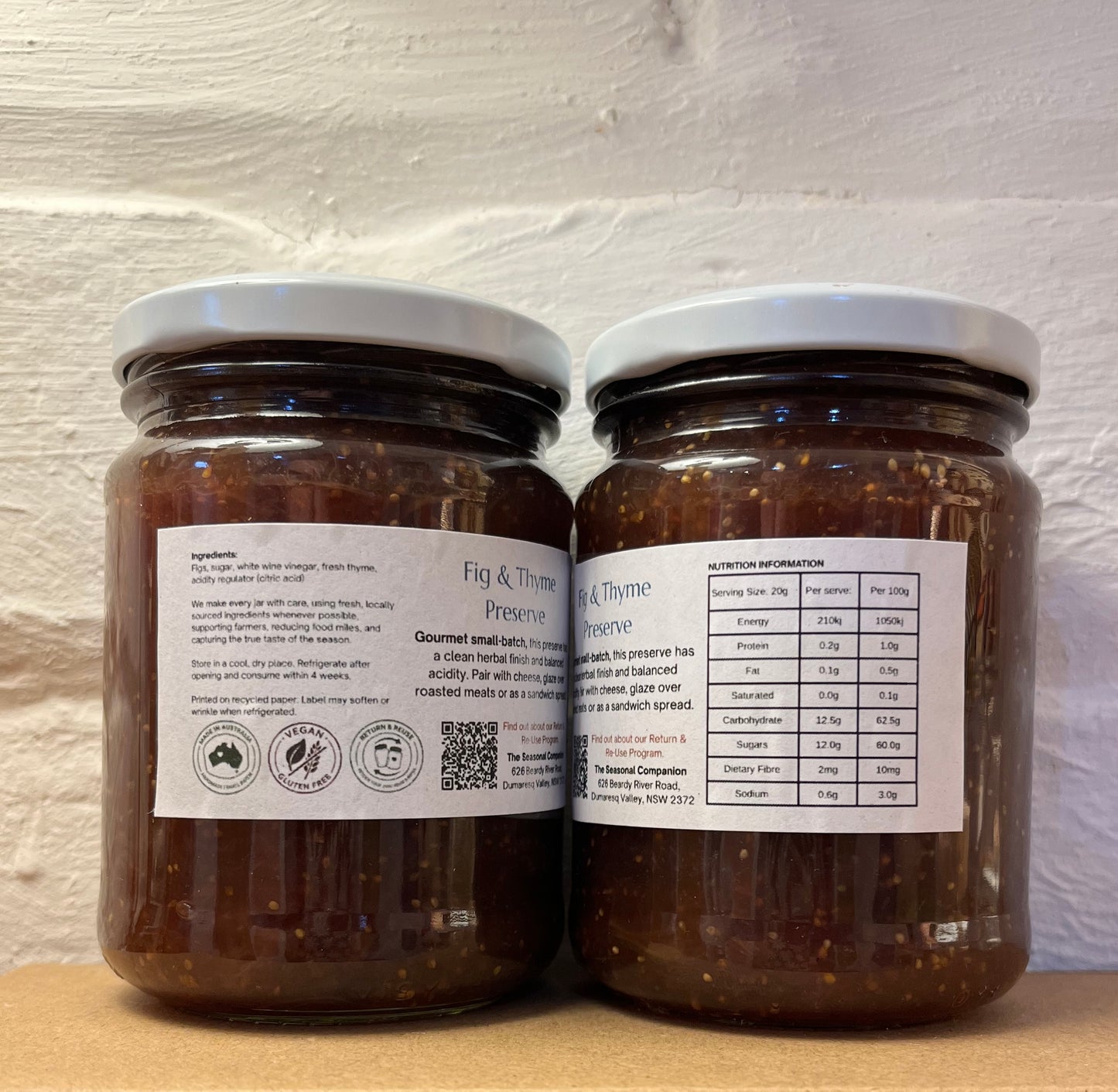Fig & Thyme Preserve by The Seasonal Companion