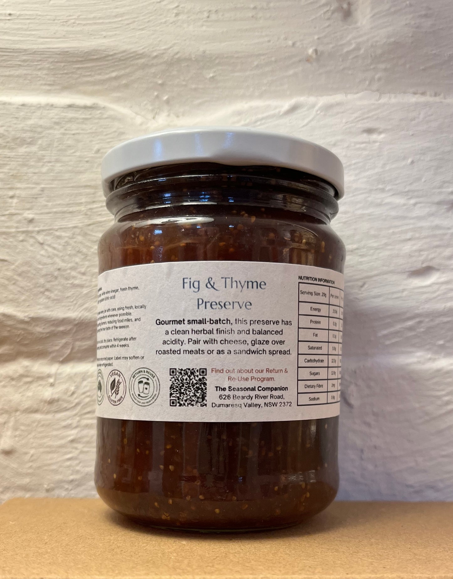 Fig & Thyme Preserve by The Seasonal Companion
