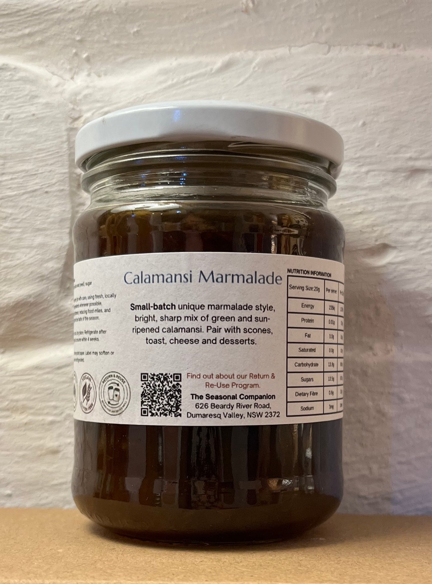 Calamansi Marmalade 250ml by The Seasonal Companion