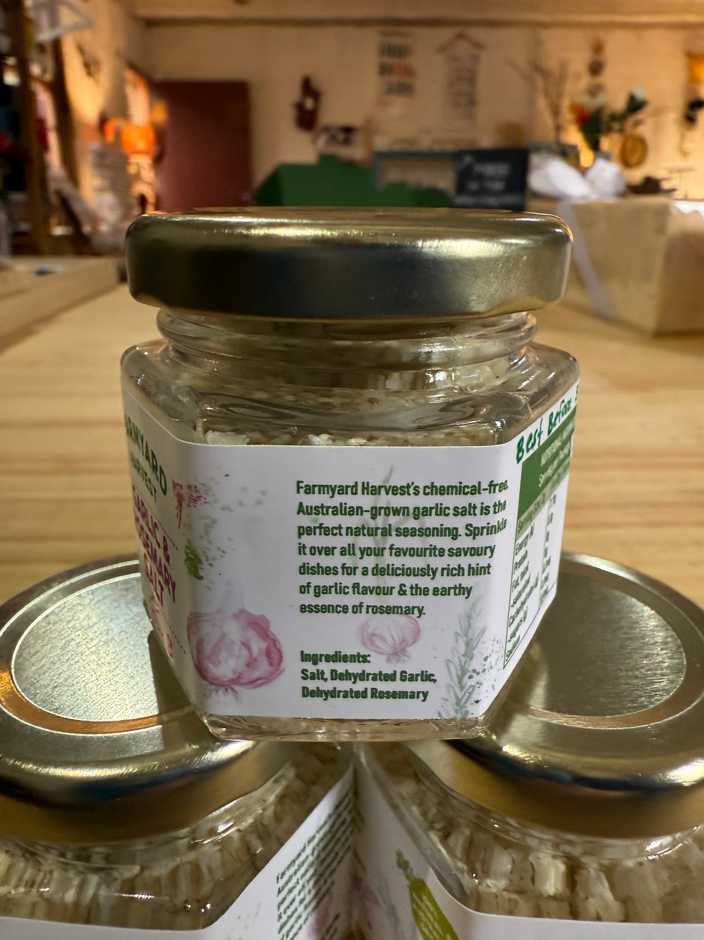 Garlic & Rosemary Salt 30g