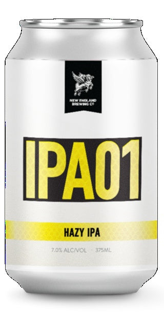 IPA01 Hazy IPA x 1 can by New England Brewing Co.