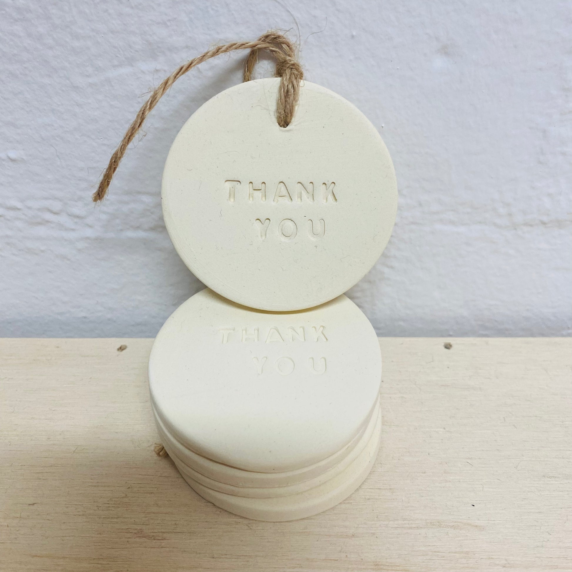 Latenight Clay Tag Thank You
