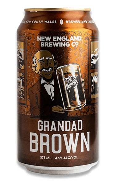 Grandad Brown Beer x 1 can by New England Brewing Co.