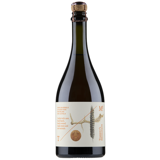 Nebbiolo Extra Brut Rose Vintage 2021 Topper's Mountain Wines