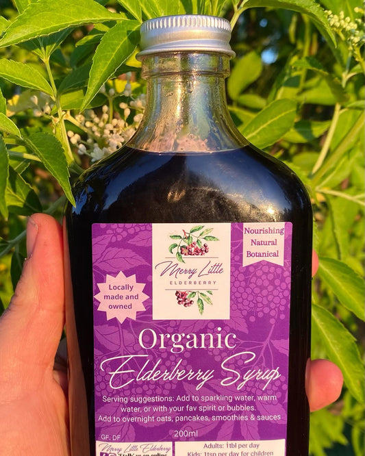 Organic Elderberry Syrup