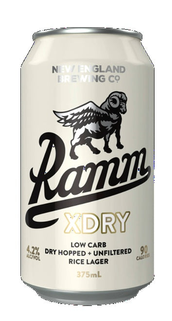Ramm X Dry 1 x can by New England Brewing Co.