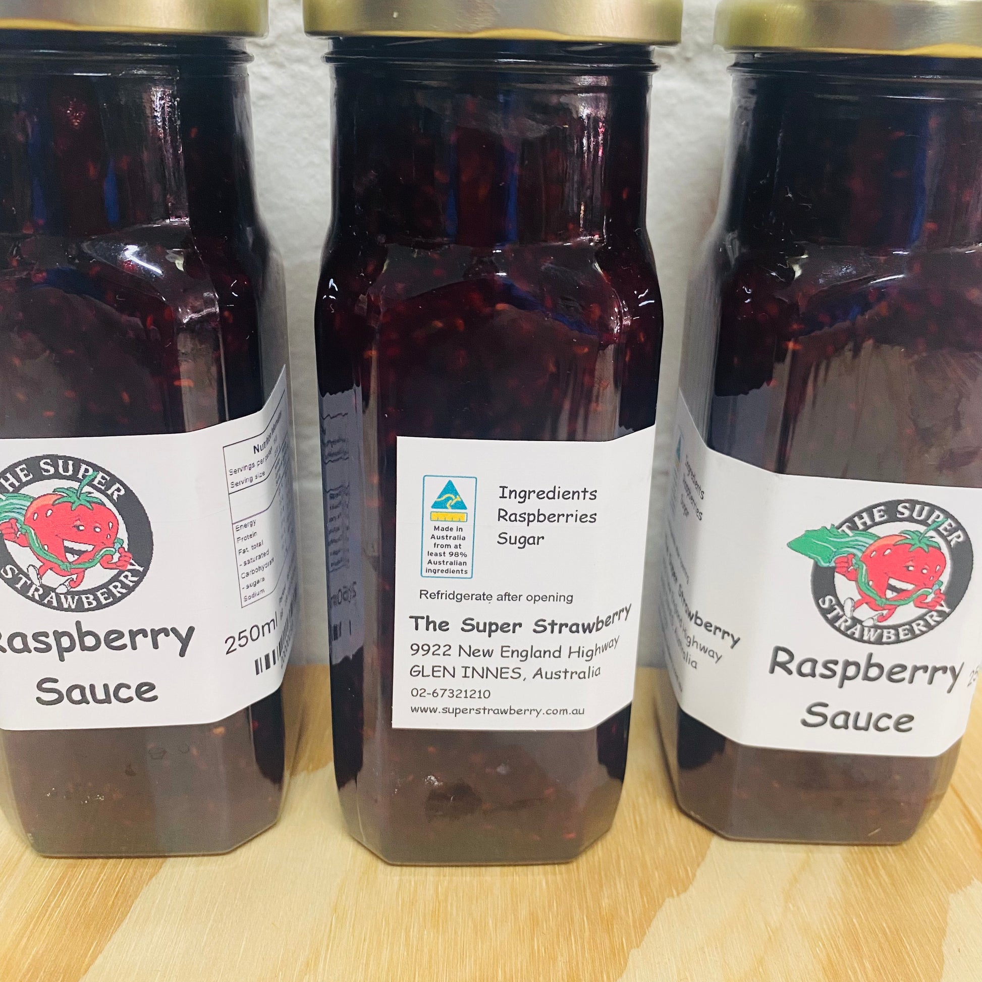 Raspberry Sauce by The Super Strawberry – Seasons of New England
