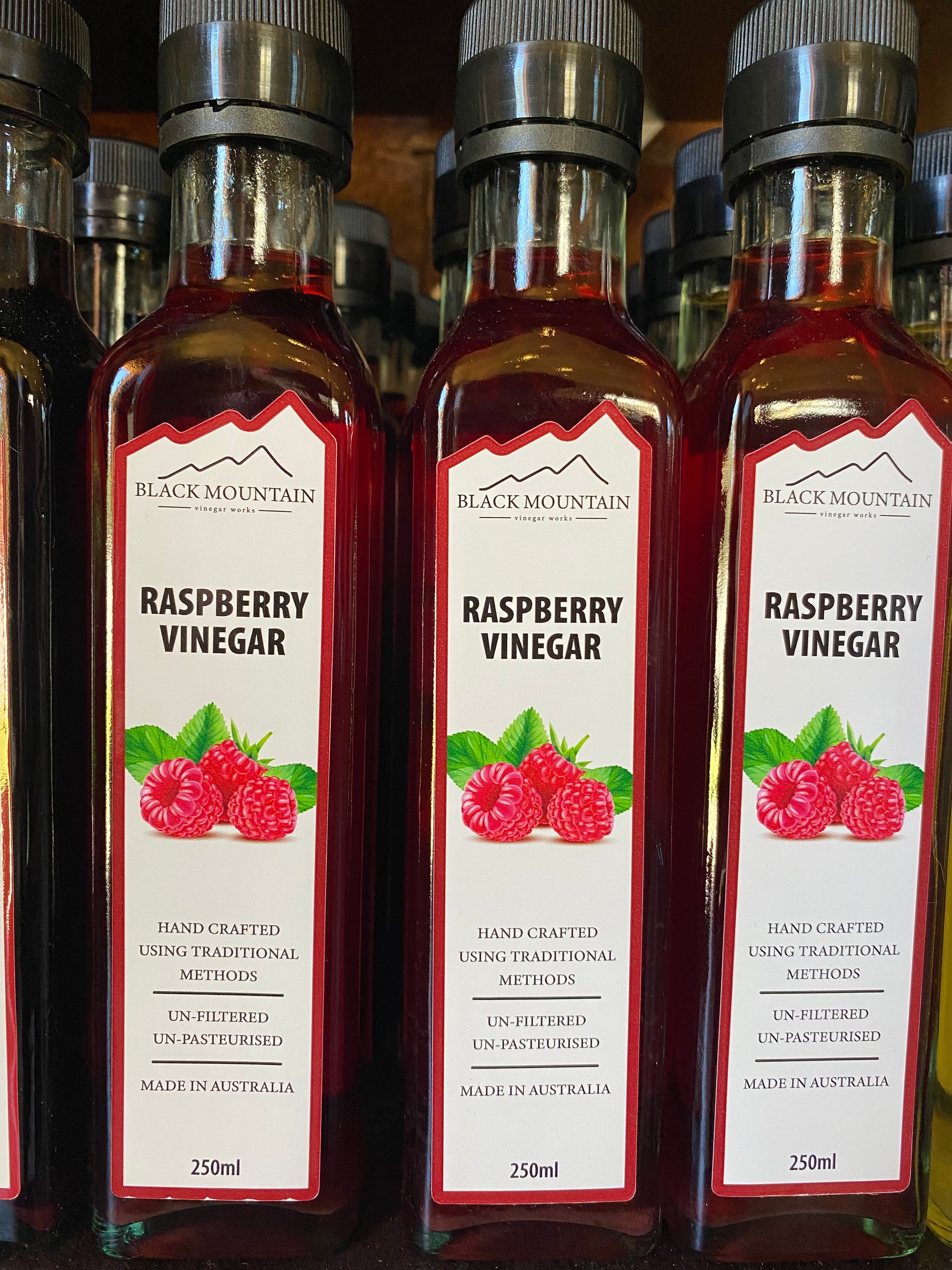 Raspberry Vinegar by Black Mountain Vinegar Works 250ml – Seasons of ...
