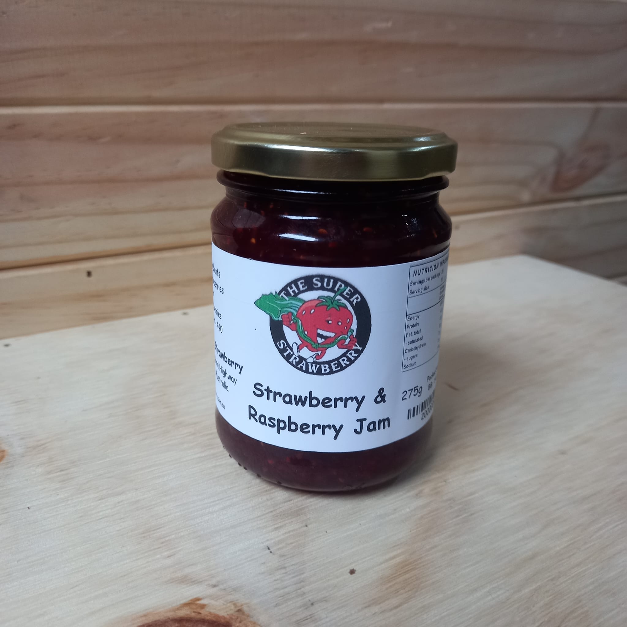 Straberry Raspberry Raspberry & Strawberry Jam by The Super Strawberry – Seasons of New England