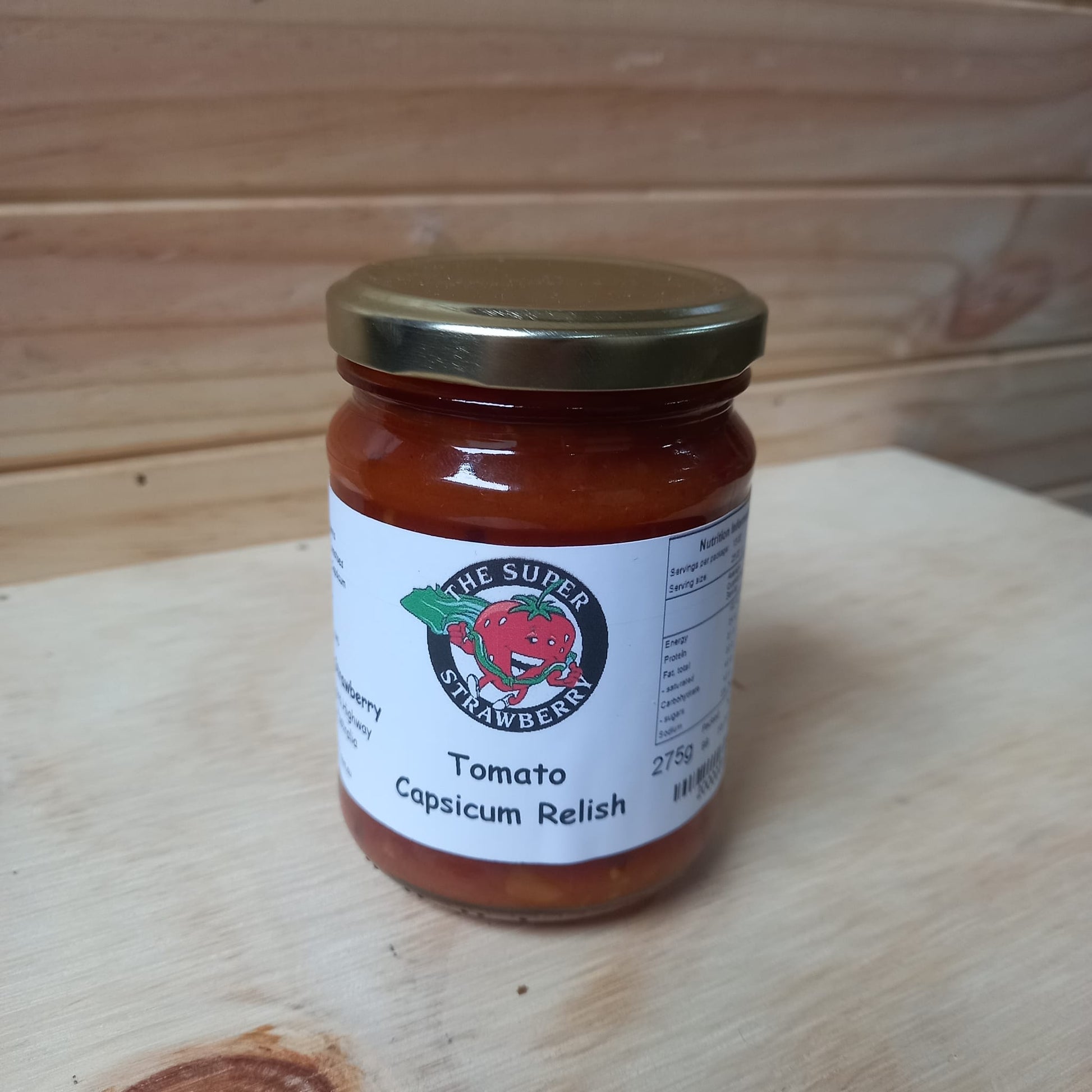 Tomato Capsicum Relish by the Super Strawberry