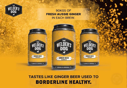 Traditional Ginger Beer 1 x can by The Welder's Dog