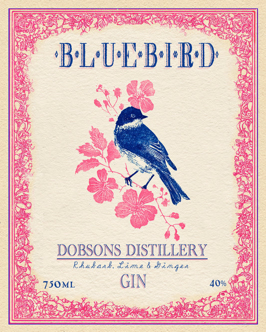 Bluebird Gin by Dobson's 750ml