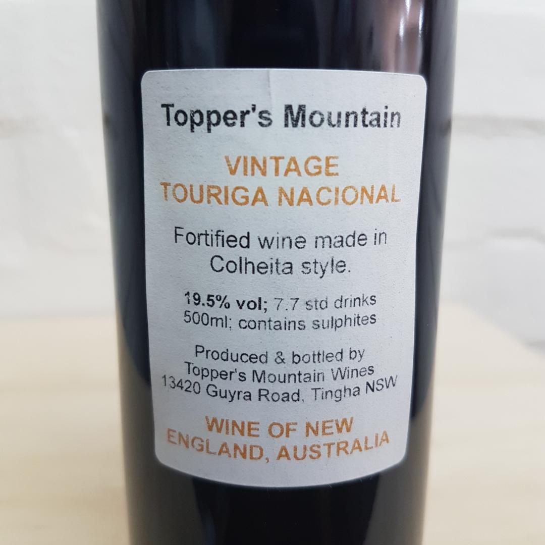 Touriga Nacional by Toppers Mountain Wines