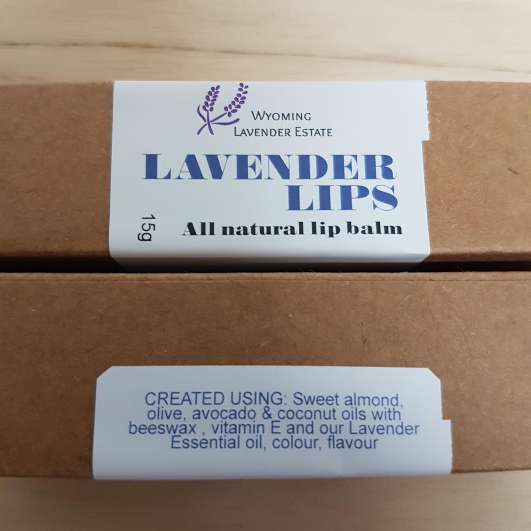 Lavender Lip Balm Maxi Tube by Wyoming Lavender