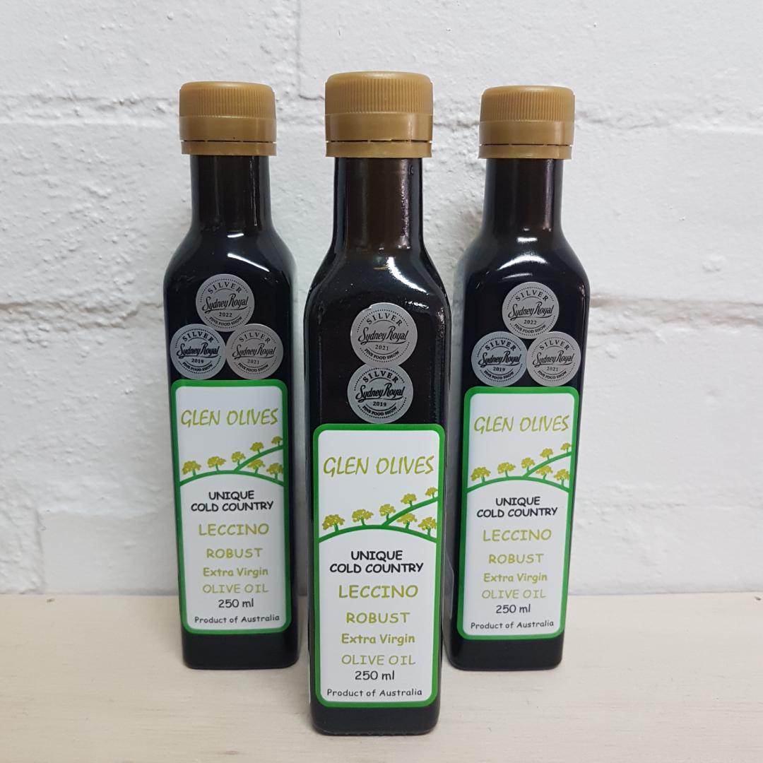 Olive Oil 250ml - 2 varieties by Glen Olives