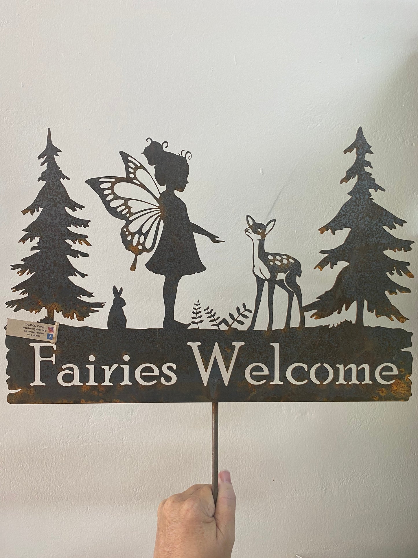 Fairy Welcome on Stake by Design 2 Fab