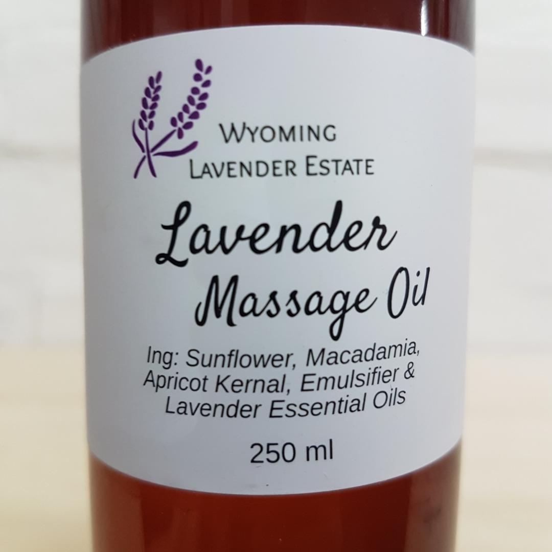 Lavender Massage Oil by Wyoming Lavender