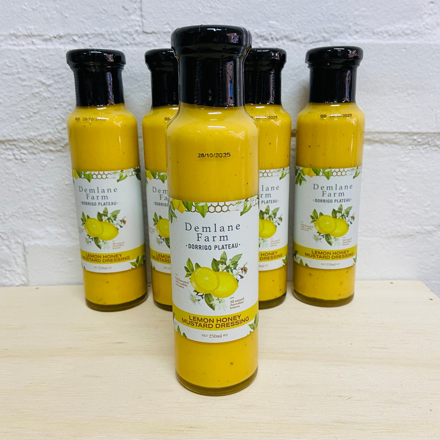 Lemon Honey Mustard Dressing by Demlane Farm