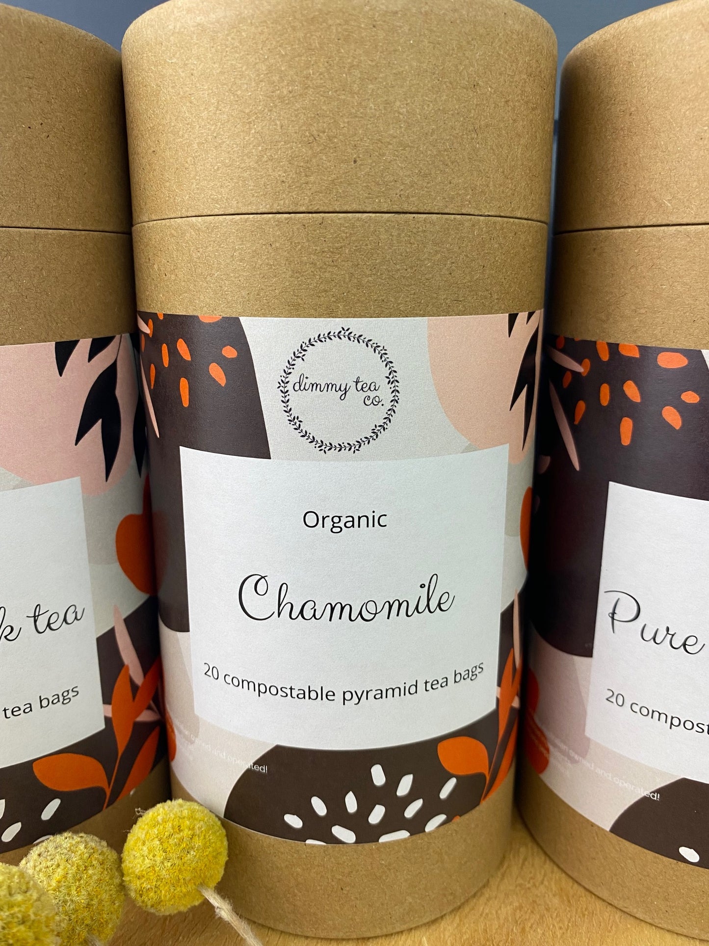Chamomile Teabags by Dimmy Tea Co.