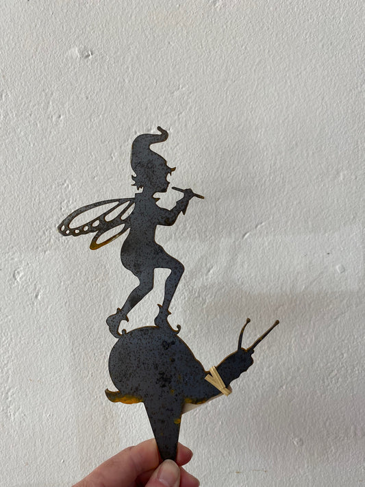 Fairy on a Snail