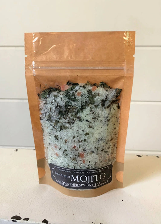 Lime and Mint Mojito Bath Salts by Harvest Bliss