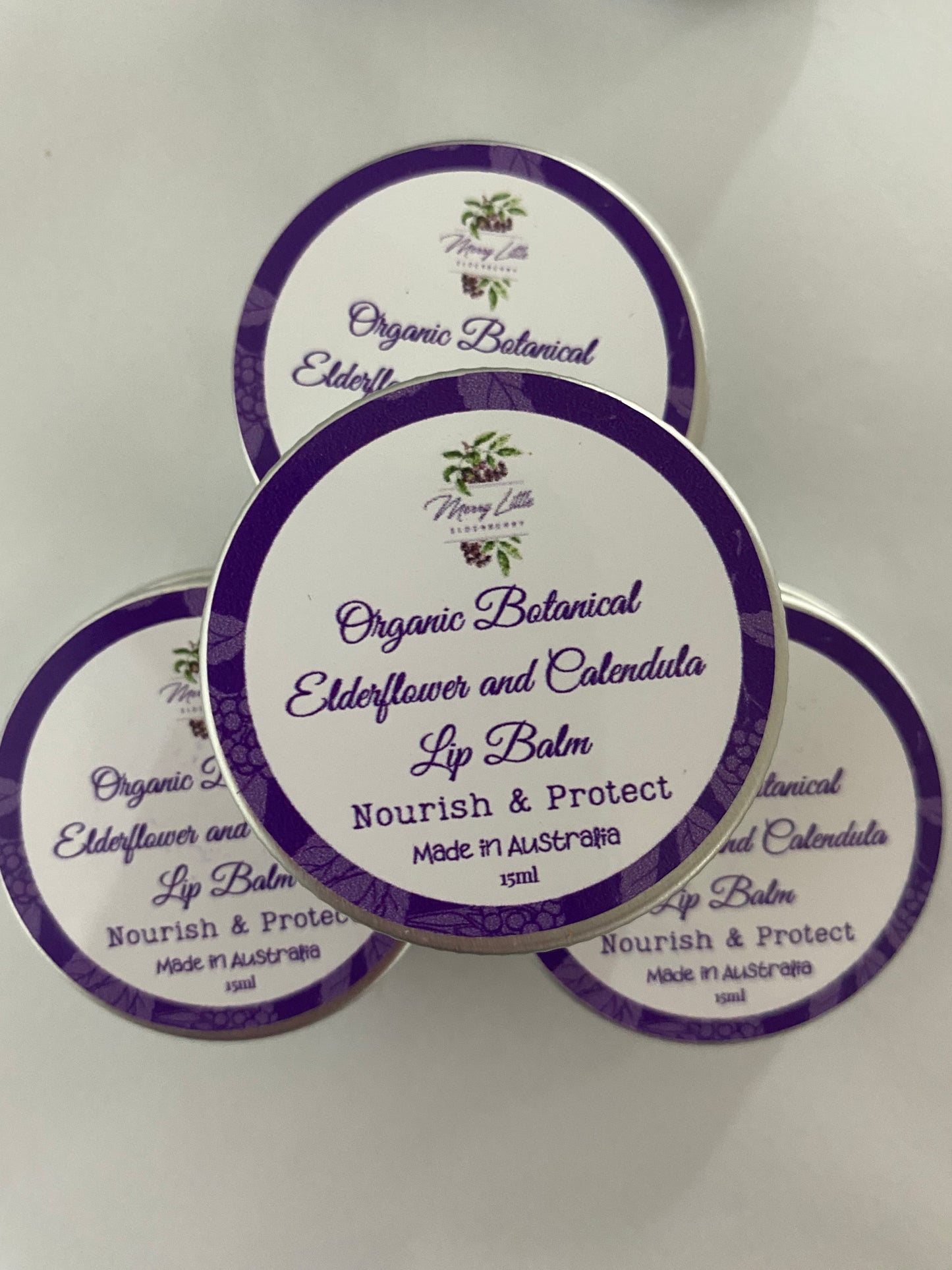 Merry Little Elderberry Lip Balm Tin