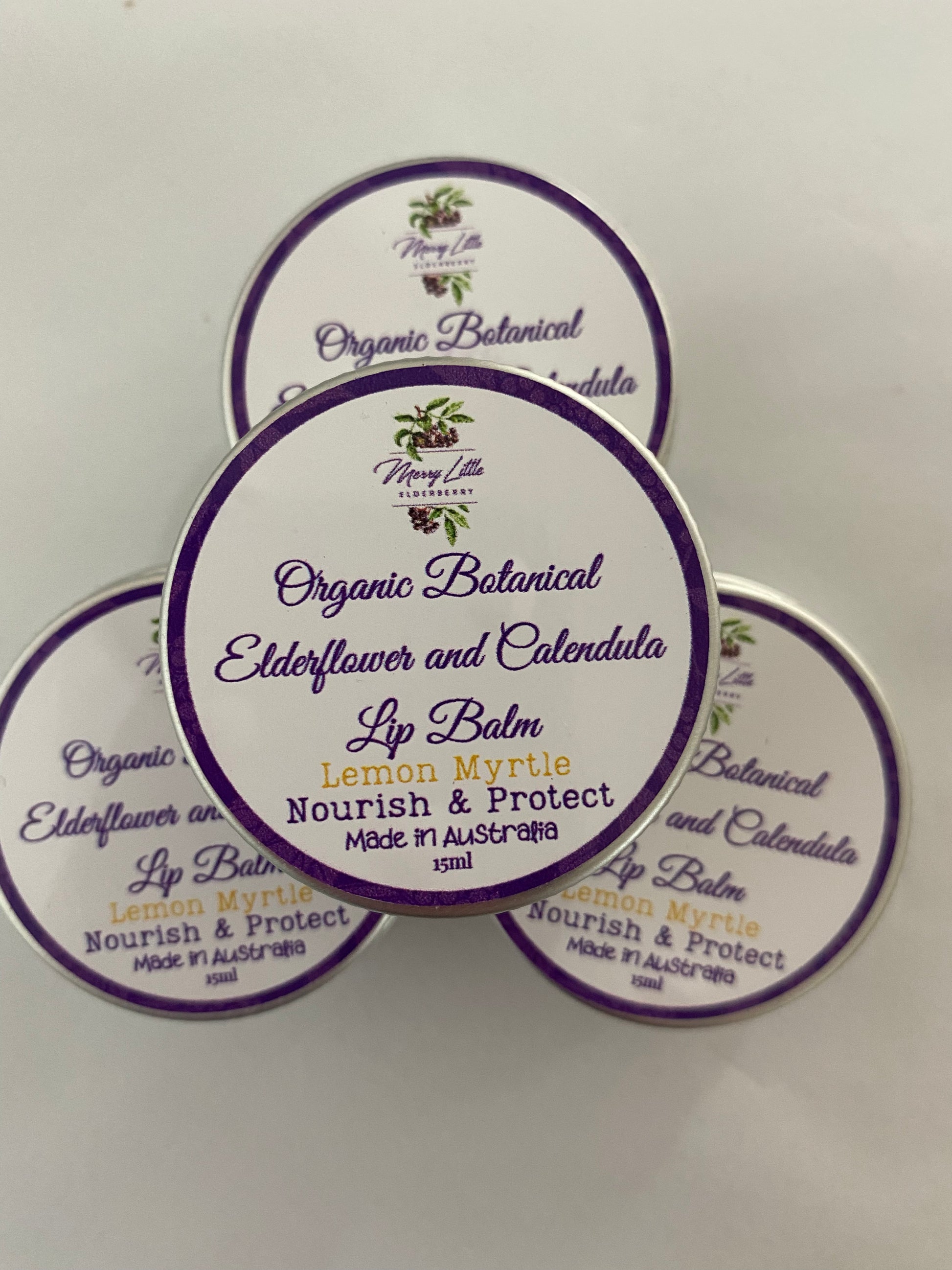 Merry Little Elderberry Lip Balm Tin