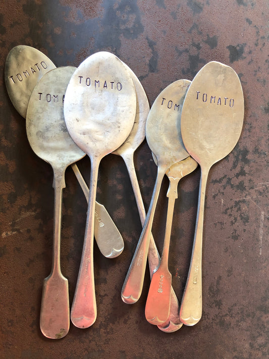 Stamped Garden Spoon