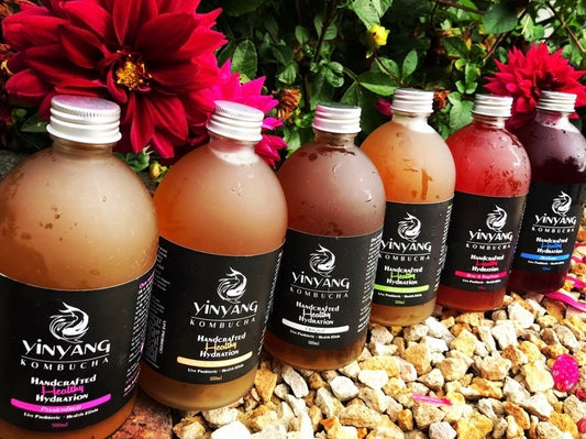 Kombucha by YinYang 4 pack - delivery to Armidale and Uralla only