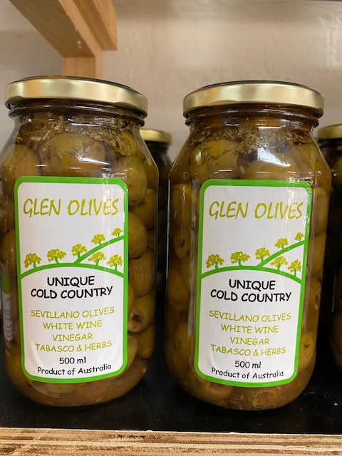 Herbed olives by Glen Olives