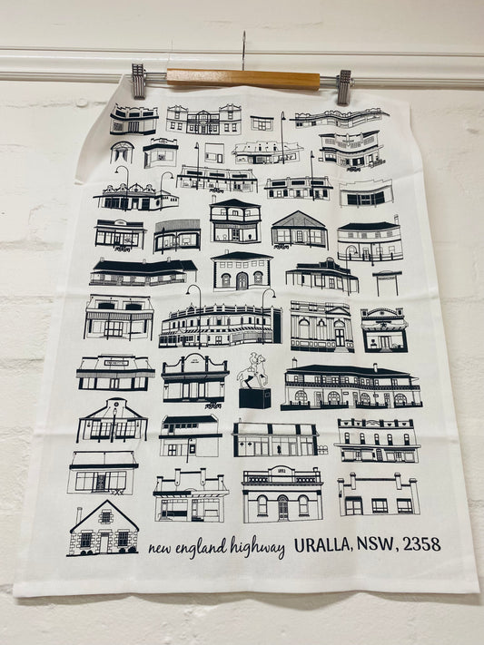 Uralla Cotton Tea Towel by Anna Sutherland